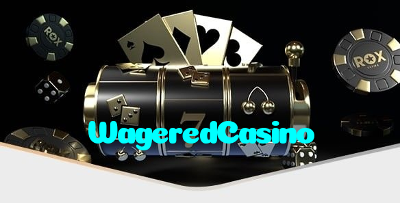 WageredCasino casino presented on mobile device in Pakistan with slots and live games