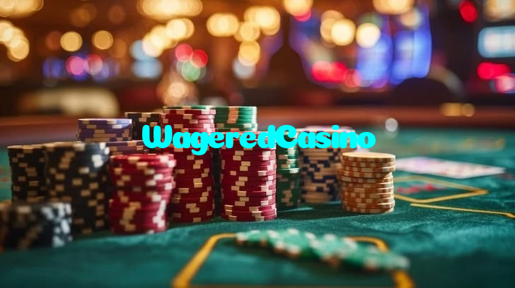 WageredCasino casino presented on mobile device in Pakistan with slots and live games